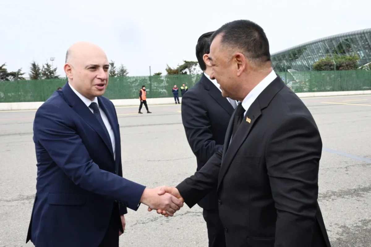 Türkmənistanın Nazirlər Kabineti sədrinin müavini Azərbaycana səfərə gəlib