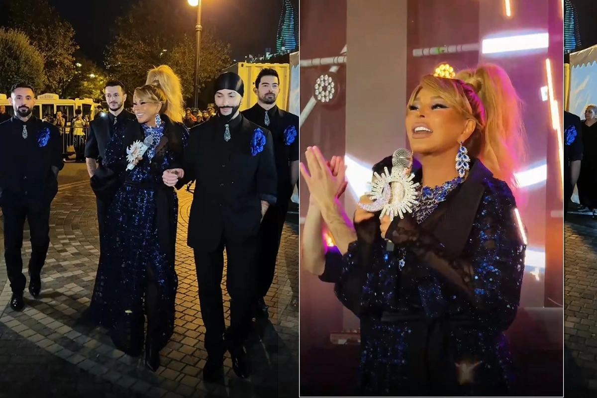 Aygün Kazımova Zeytun Festivalının bağlanışında çıxış etdi