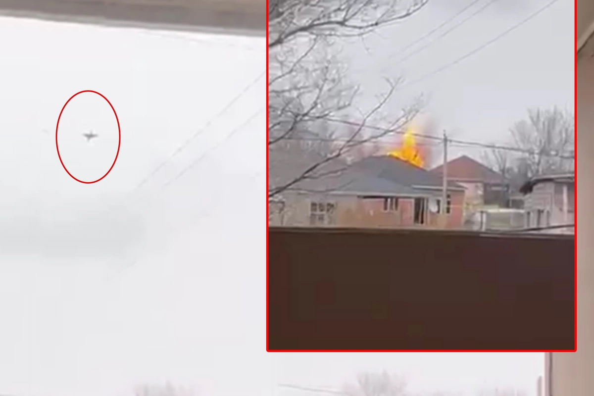 Naxçıvanda məktəb yaxınlığına dron düşüb, məktəblərdə tədris dayandırılıb - ANBAAN VİDEO