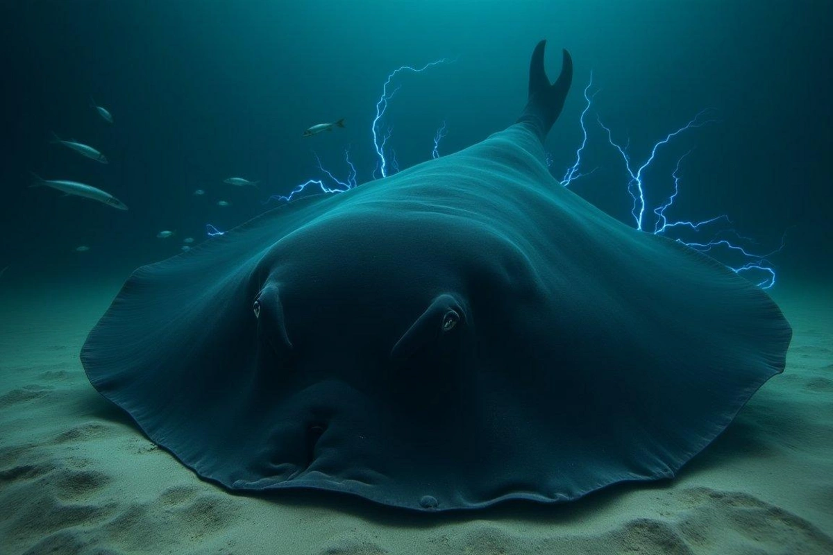 Black electric stingray: Incinerates prey with a crushing discharge, destroying all living things around it!