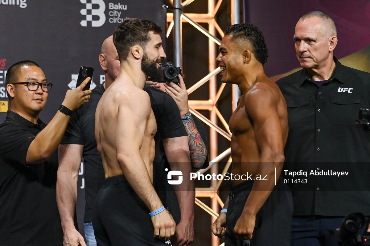 "UFC Fight Night": Təmsilçimiz Nazim Sadıxovun döyüşü başladı
