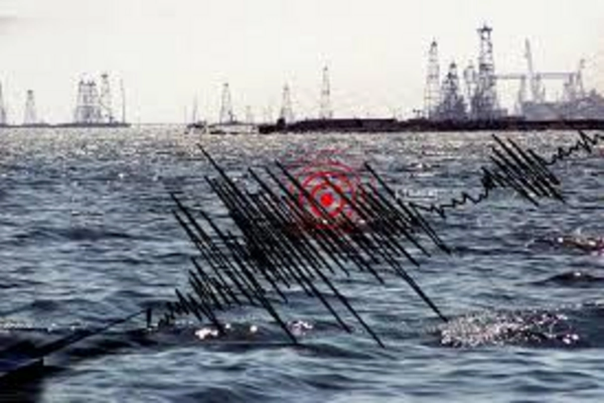 В Каспийском море произошло землетрясение