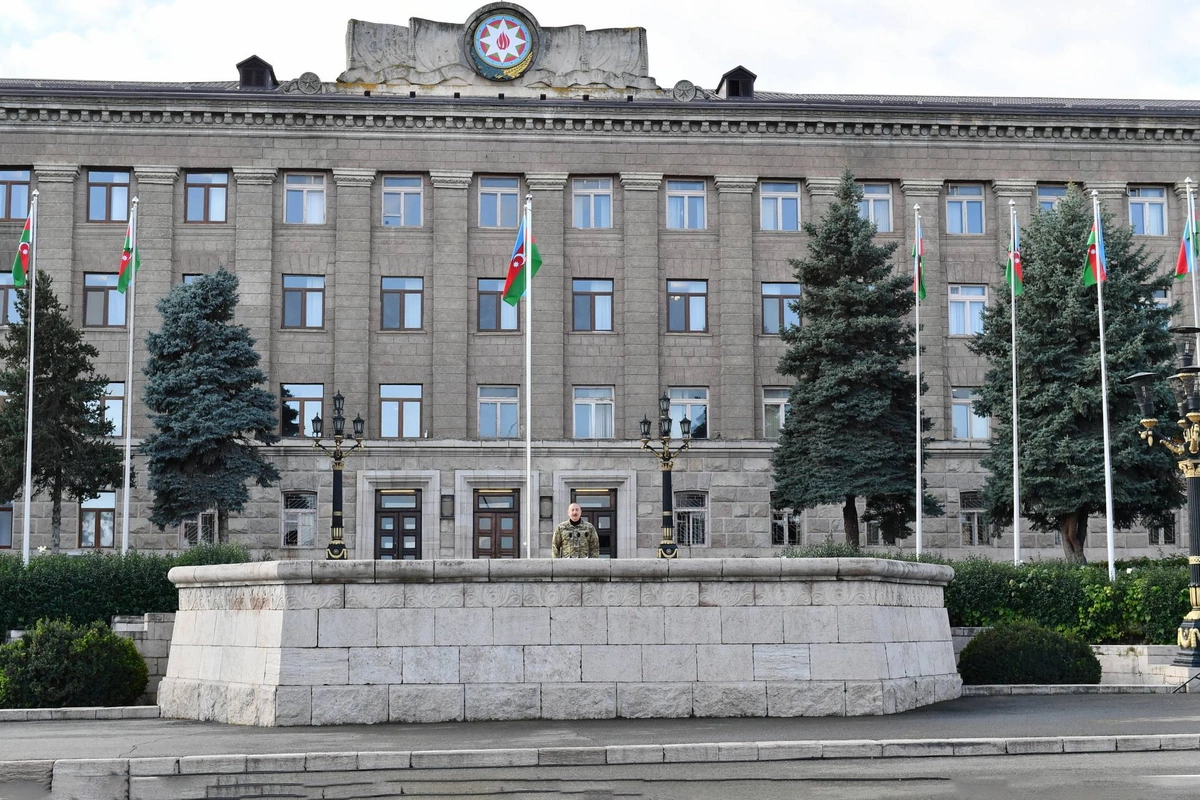 Xankəndidə Zəfər Tağı, universitet şəhərciyi tikilir - RƏSMİ