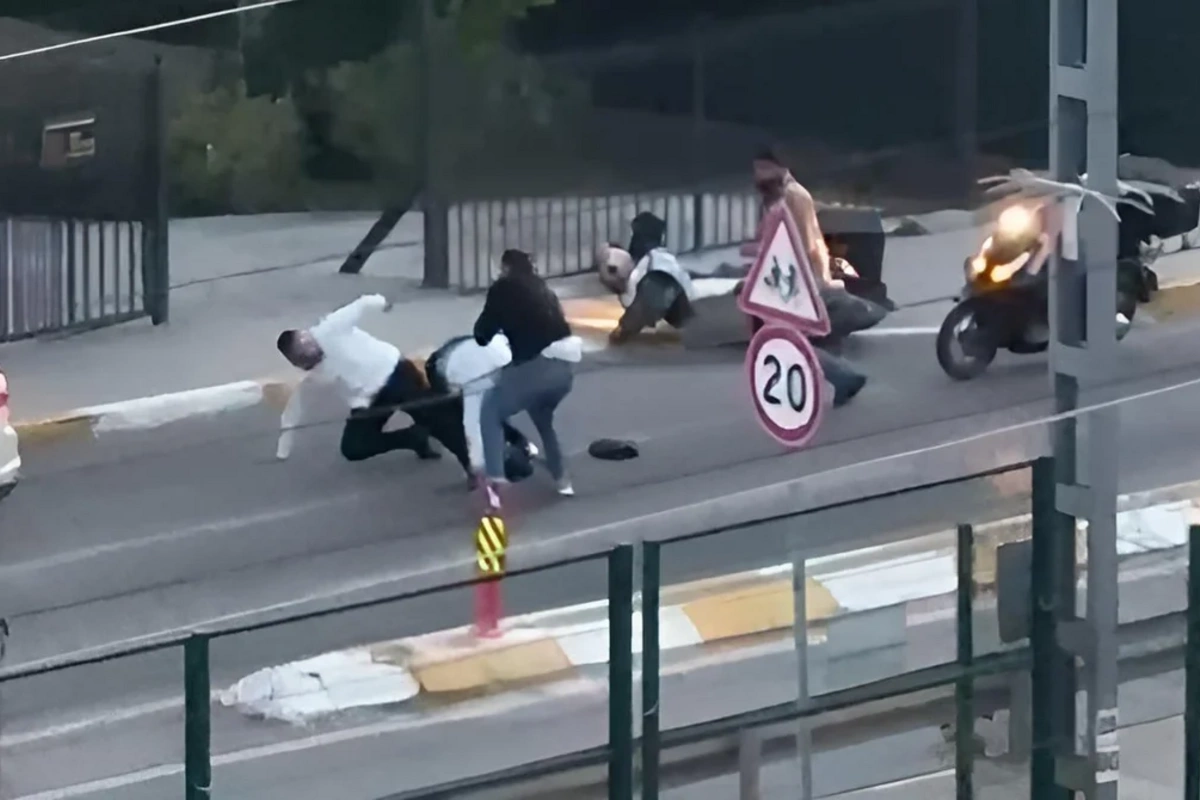 Bakıda sürücülər arasında DAVA: Biri hava limanında saxlanıldı