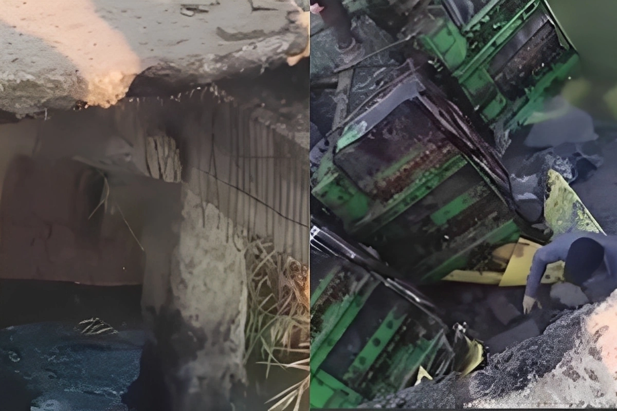 Не ремонтировавшийся два года мост обрушился: водитель трагически погиб