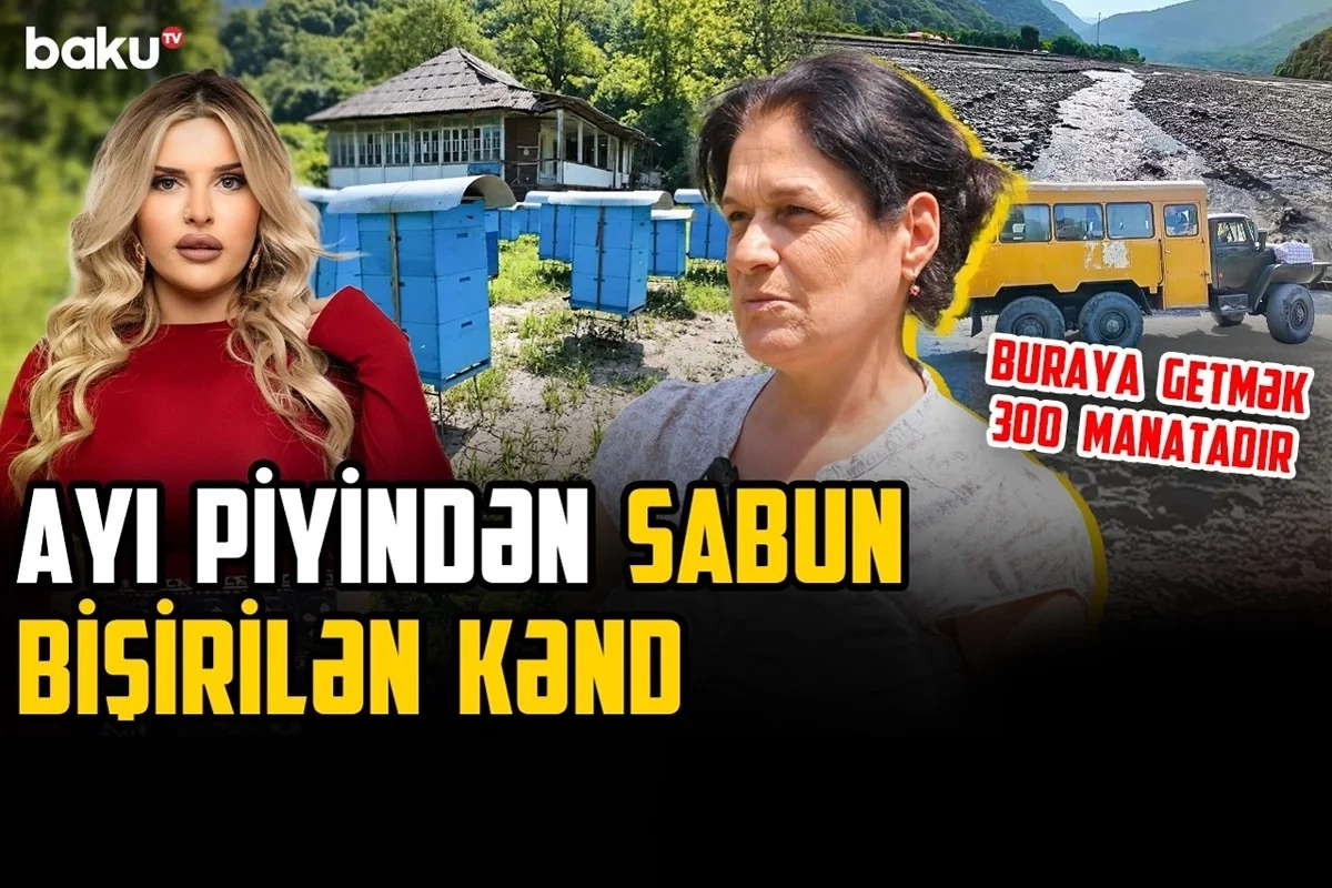 Ayı piyindən sabun bişirilən kənd - Zaqatalanın ən ucqar yaşayış məntəqələrindən birindən REPORTAJ