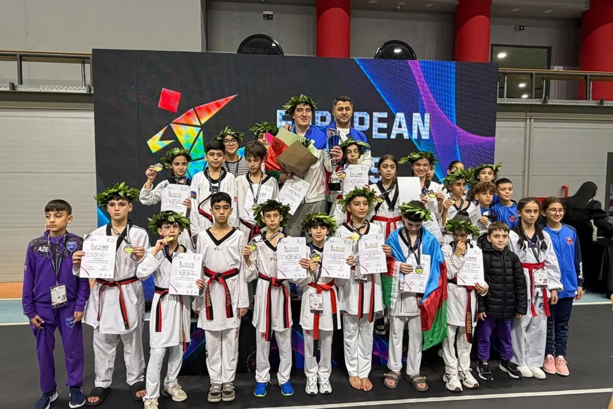 Həmyerlilərimiz taekvondo üzrə Avropa birinciliyində medallara layiq görüldülər