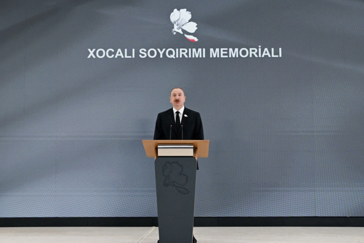Ильхам Алиев: На примере Мемориала жертвам Ходжалинского геноцида мы видим несгибаемый дух азербайджанского народа