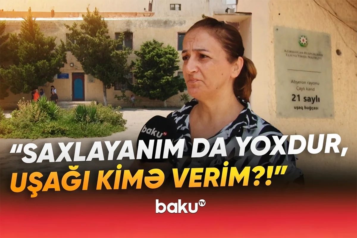 Bağça barədə narazılıq: Uşaqlarımızın aqibəti necə olacaq?