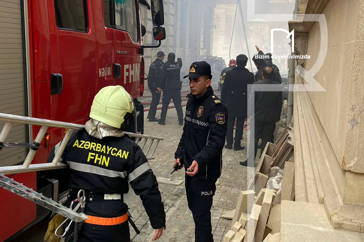 Torqovıda GÜCLÜ YANĞIN nəzarət altına alınıb, xəsarət alan var