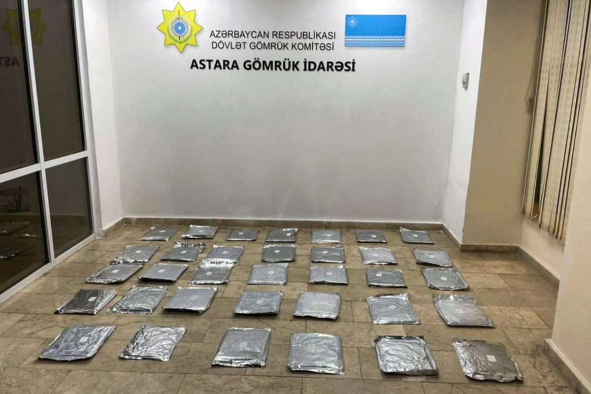 Azərbaycan gömrükçüləri 30 kiloqramdan artıq narkotik vasitə aşkar ediblər