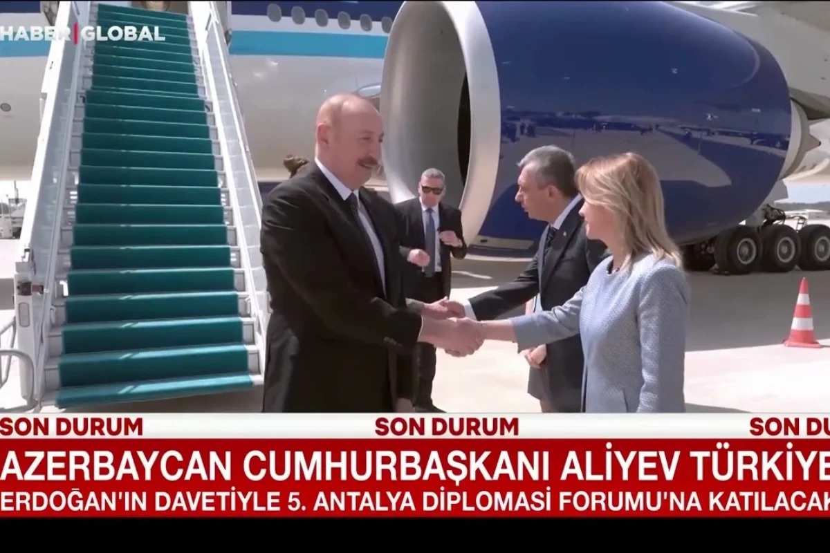 Haber Global prepared a report on Ilham Aliyev's visit to Turkey