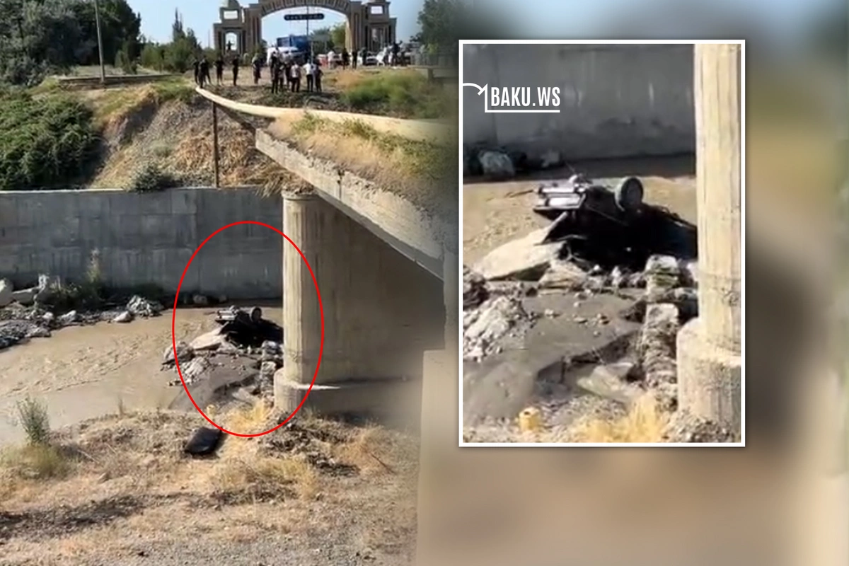 Xaçmazda avtomobil Qudyalçaya aşdı: Sürücü reanimasiyaya yerləşdirildi