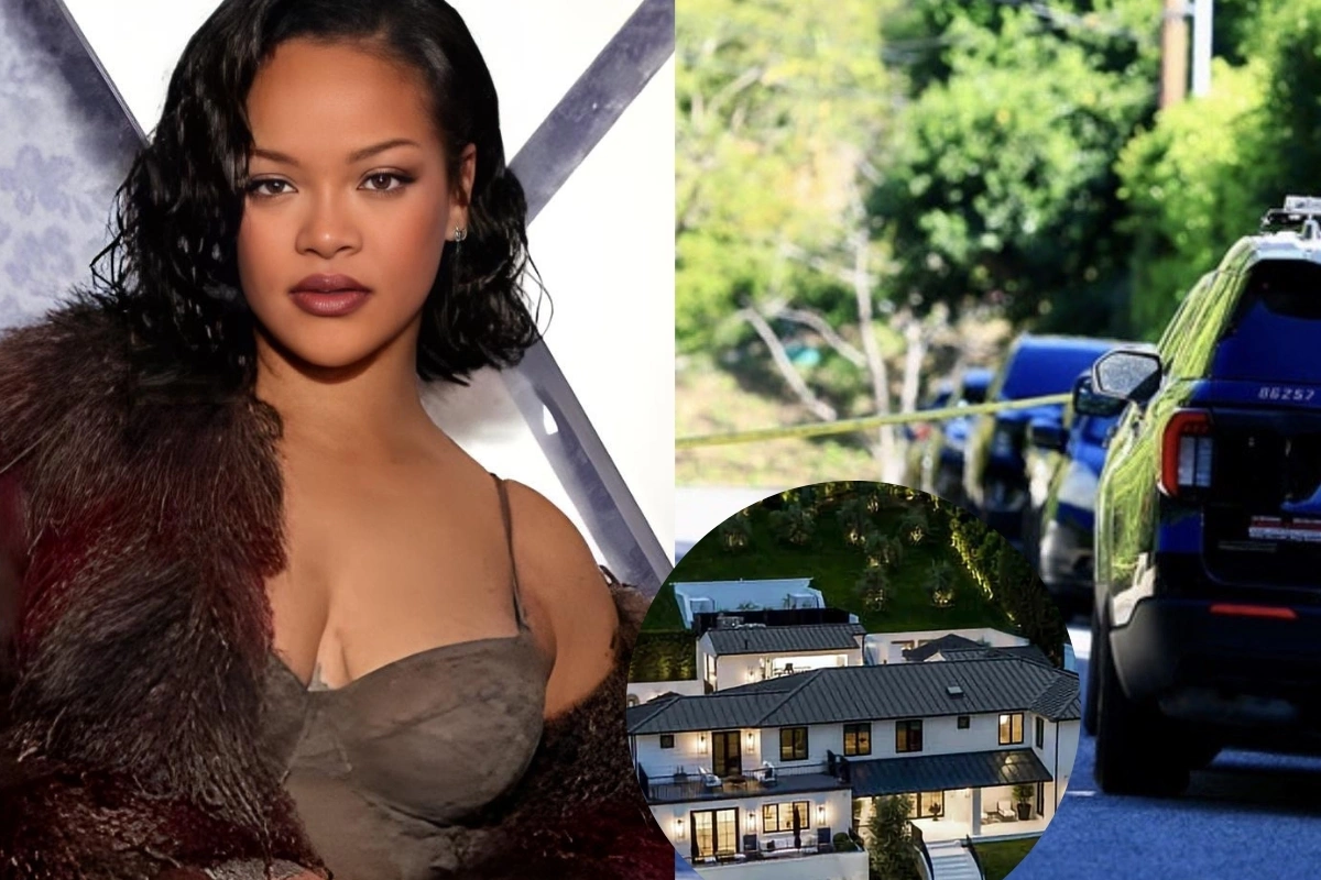Rihanna's Home Shot At in Los Angeles