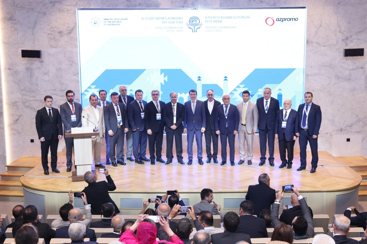 Şuşada 6-cı ECO biznes forumu keçirilib