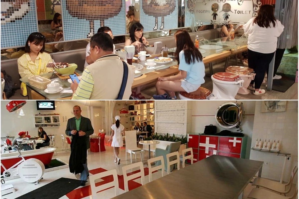 Ayaqyolu, xəstəxana konseptli RESTORANLAR - SİYAHI