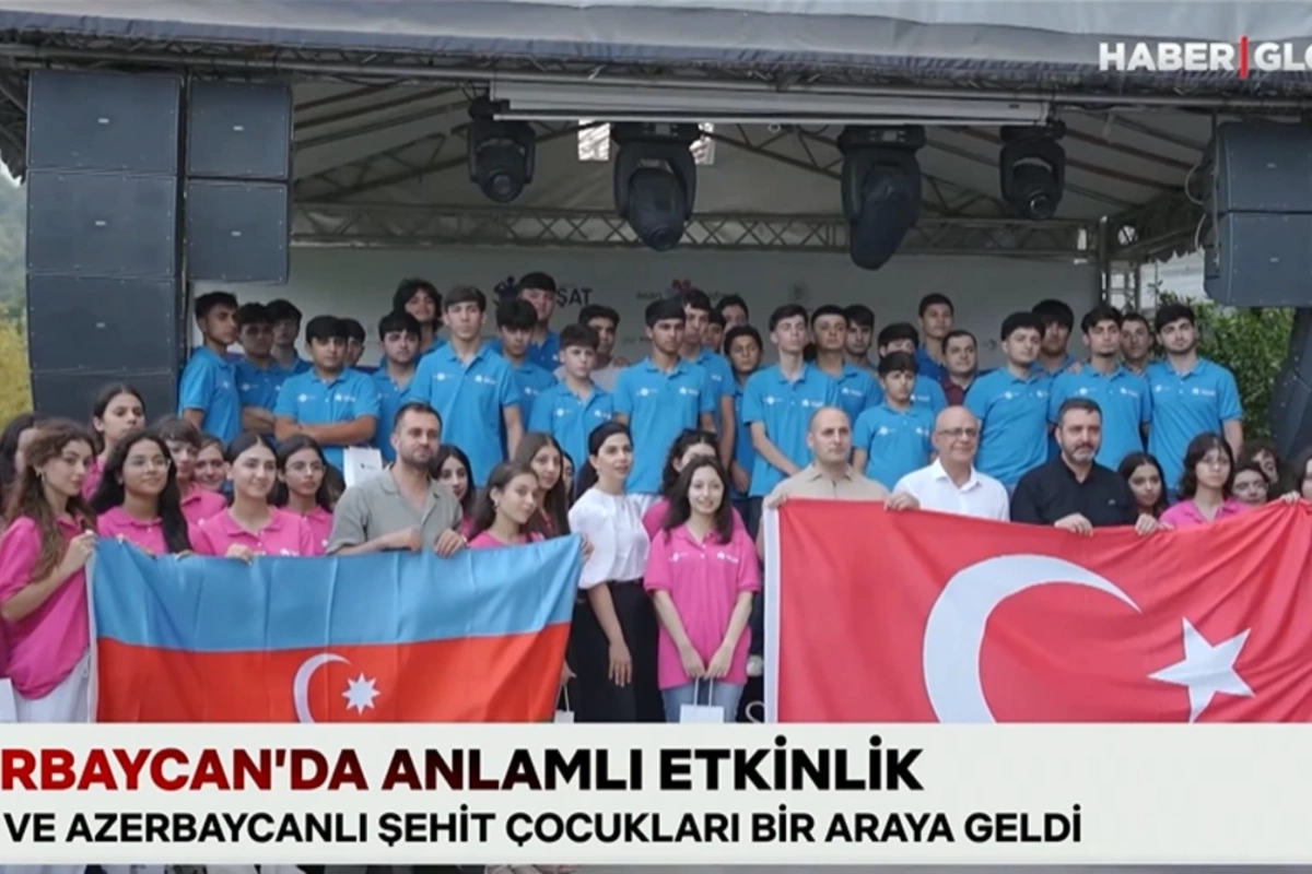 Türkiyəli şəhid övladları YAŞAT düşərgəsində olublar Türkiyəli şəhid övladları YAŞAT düşərgəsində olublar
