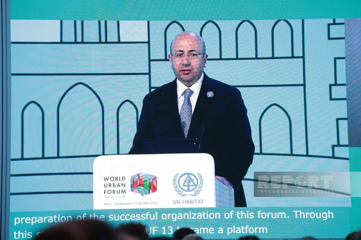 Anar Quliyev: WUF13 dayanıqlı şəhər gələcəyinə dair ortaq platformaya çevrilib