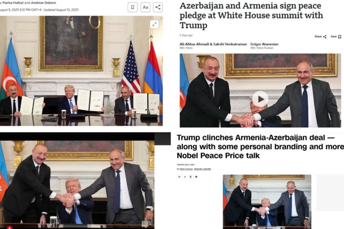 Vaşinqton sammiti xarici mediada