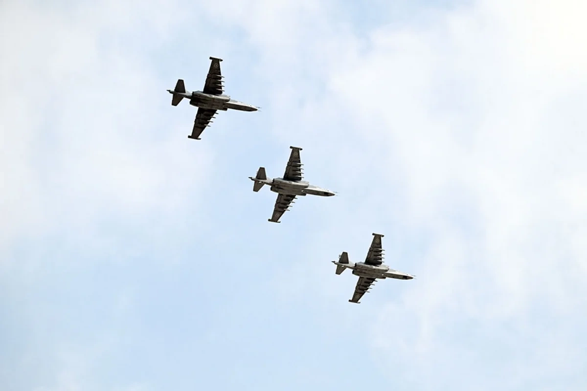 Şahinlərin Görüşü-2026: Təyyarə və helikopterlərin uçuşları həyata keçirilib