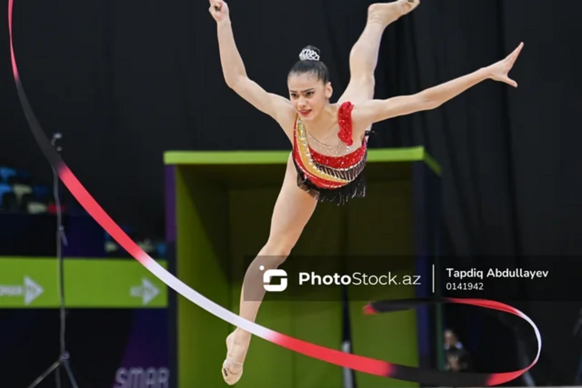Gözəllik, sürət və əzm: Bakıda bədii gimnastika üzrə Dünya Kuboku