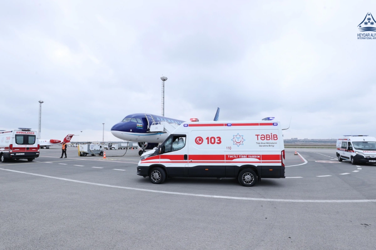 Bakı aeroportunda epidemioloji risklərin idarə olunması ilə bağlı genişmiqyaslı birgə təlim keçirilib