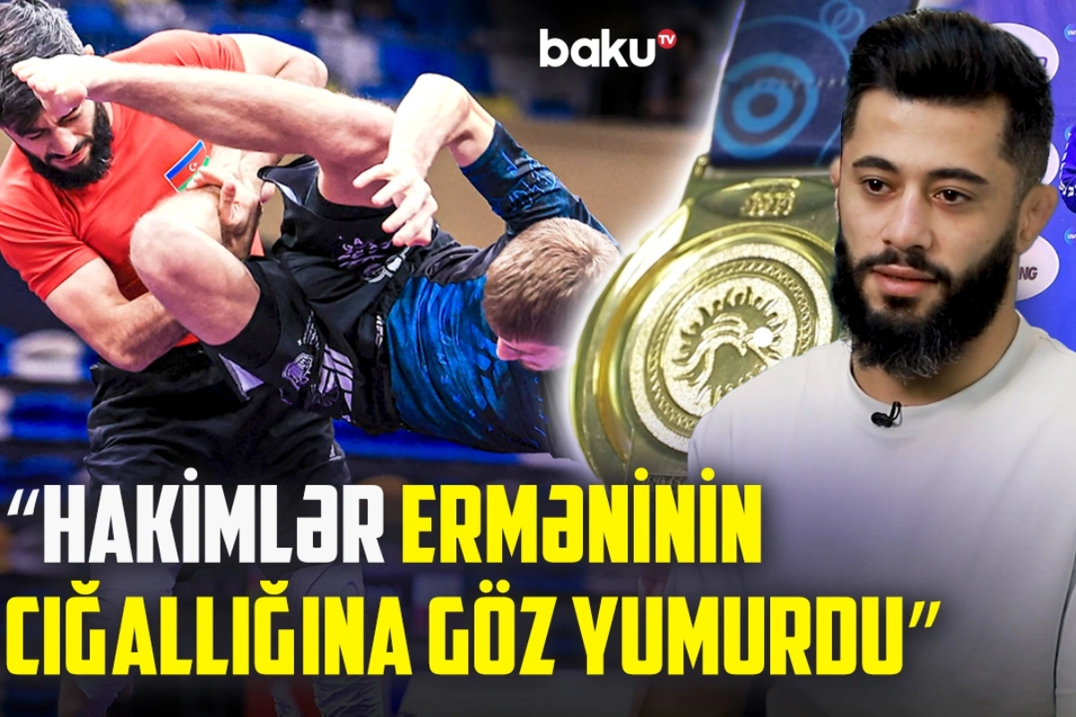 Dünya çempionu Fərhad Bağırov: Hakimlər erməninin cığallığına göz yumurdular Dünya çempionu Fərhad Bağırov: Hakimlər erməninin cığallığına göz yumurdular