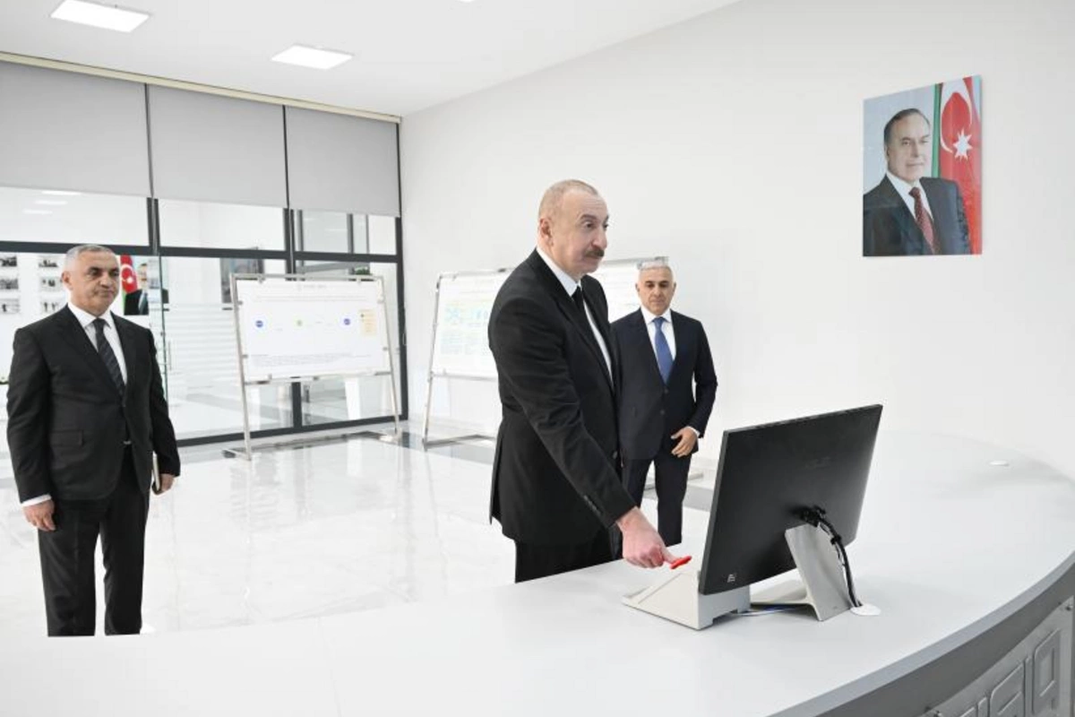 İlham Əliyev Azərişıq ASC-nin Xocalı yarımstansiyasının və RİM-in açılışında iştirak edib