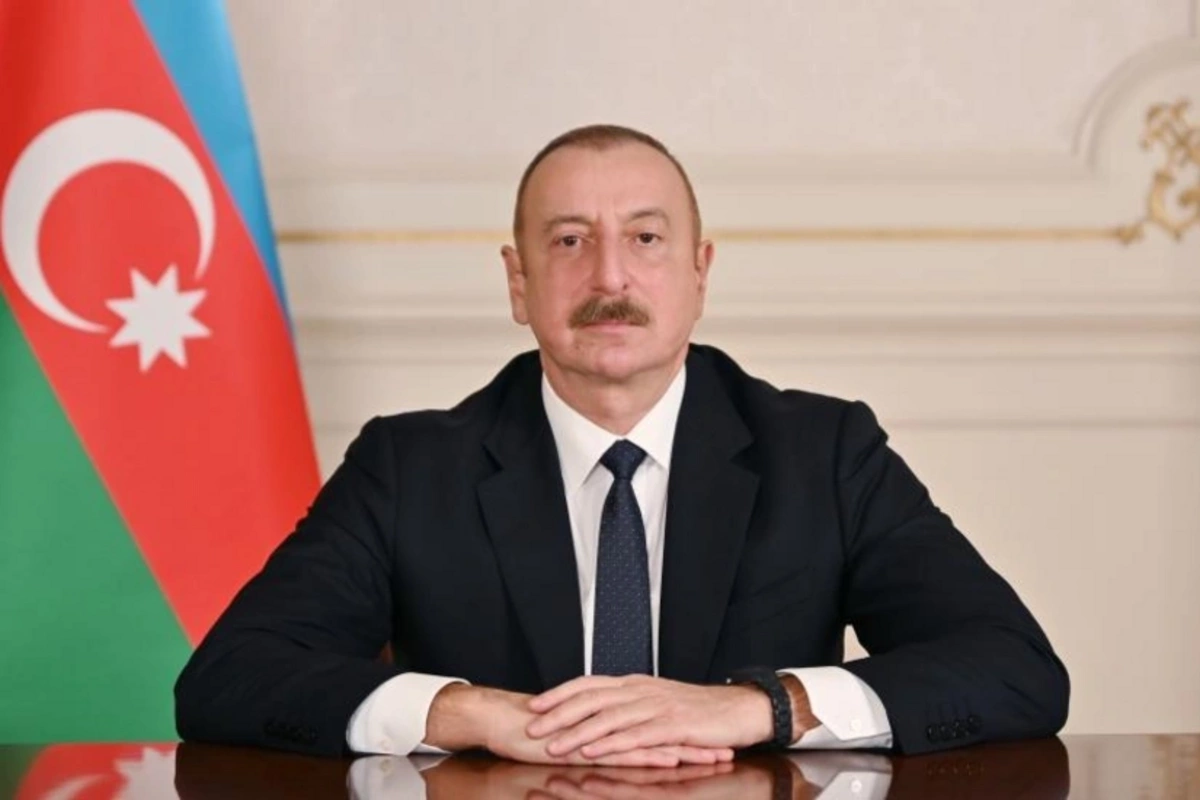 President Ilham Aliyev shared a publication on the occasion of State Flag Day