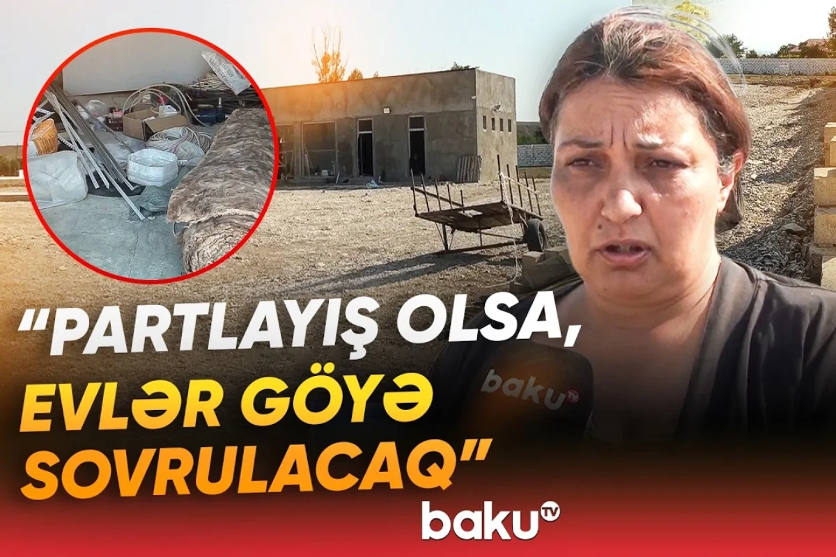 Sakinlərin etirazına səbəb olan YDM tikintisi: Bizim üçün təhlükədir