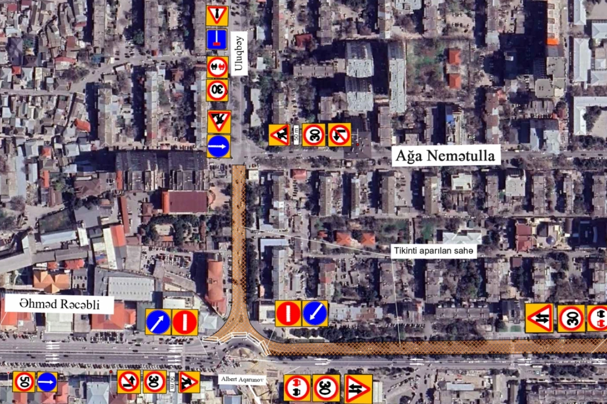 В Баку изменятся направления движения четырех автобусных маршрутов