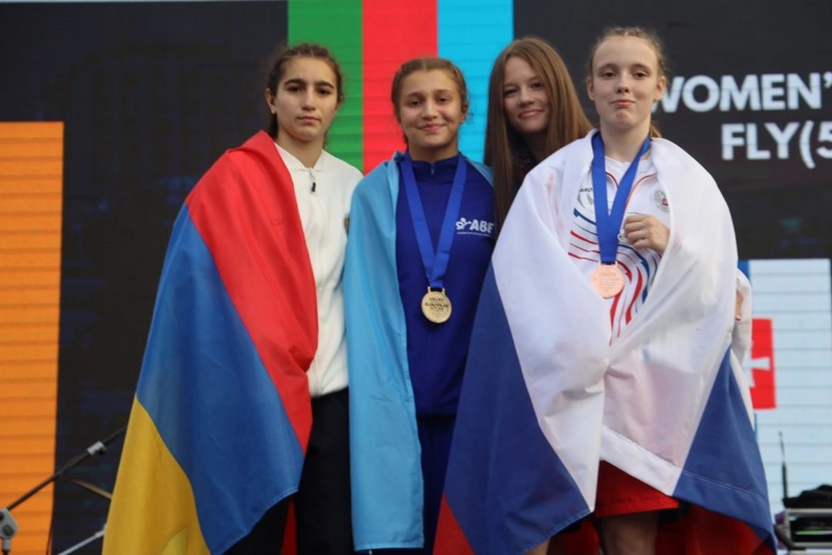 Azerbaijani female boxer became European champion by defeating Armenian opponent Azerbaijani female boxer became European champion by defeating Armenian opponent
