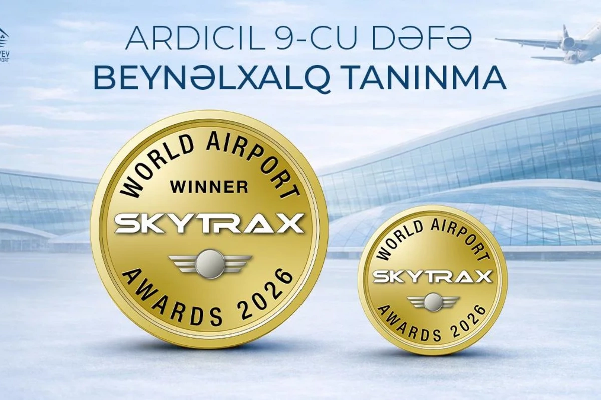 Heydər Əliyev Beynəlxalq Aeroportu qlobal reytinqdə növbəti uğura imza atıb