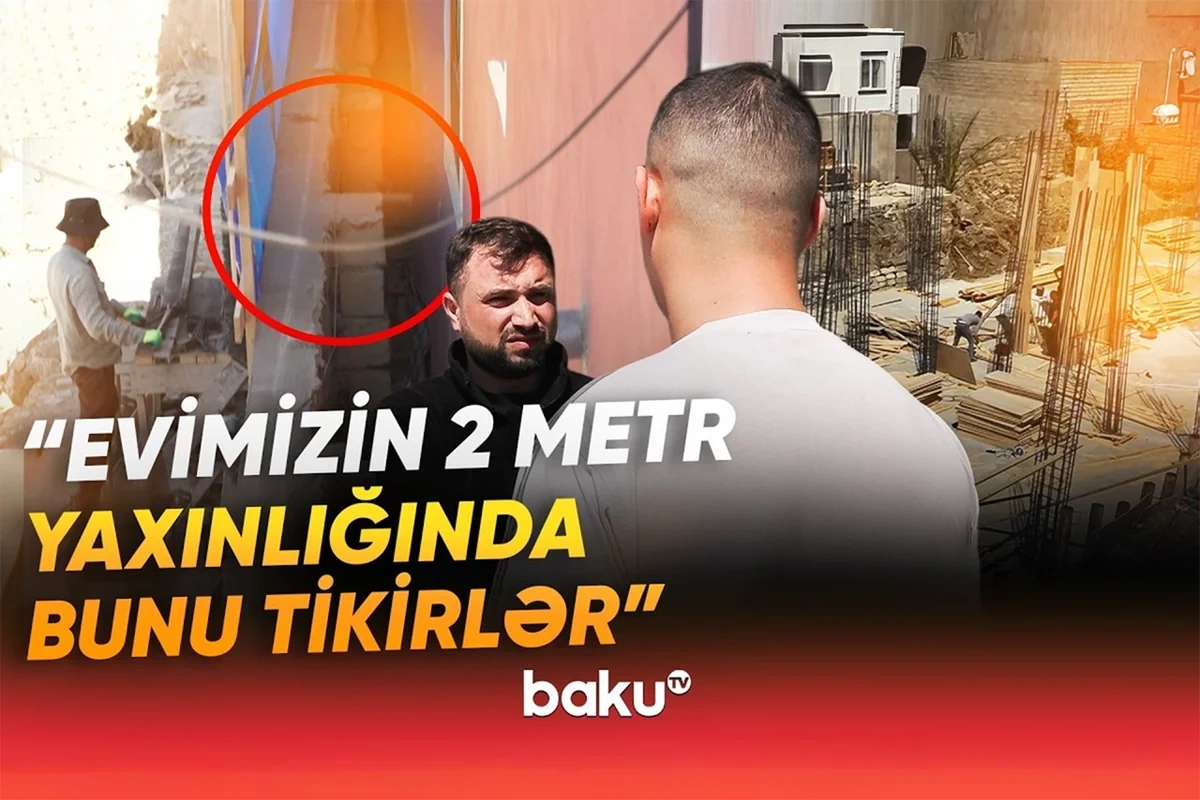 Masazırda təhlükə yaradan bina tikilir?