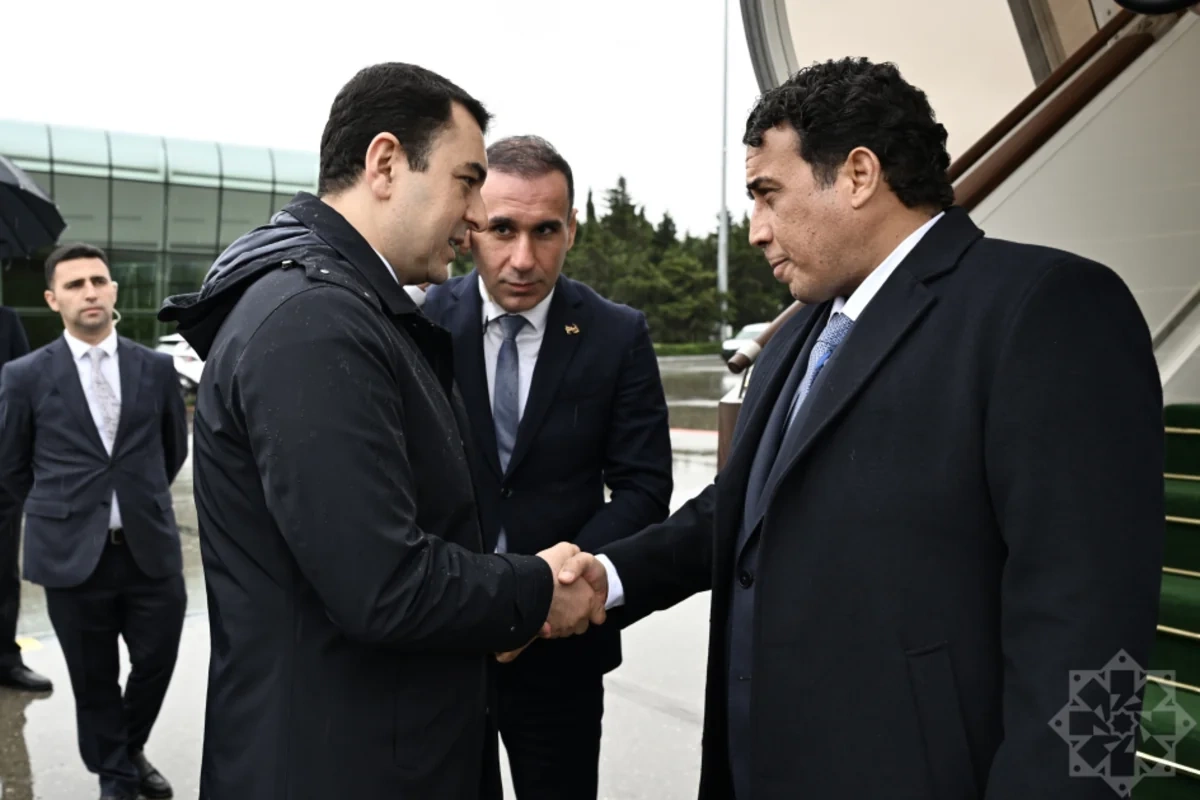Chairman of the Libyan Presidential Council arrived on a visit to Azerbaijan
