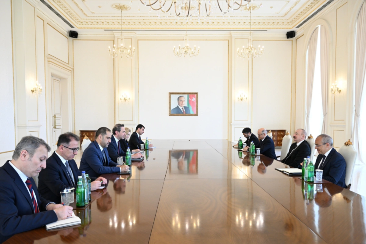 President Ilham Aliyev received the Minister of Energy and Natural Resources of Turkey President Ilham Aliyev received the Minister of Energy and Natural Resources of Turkey
