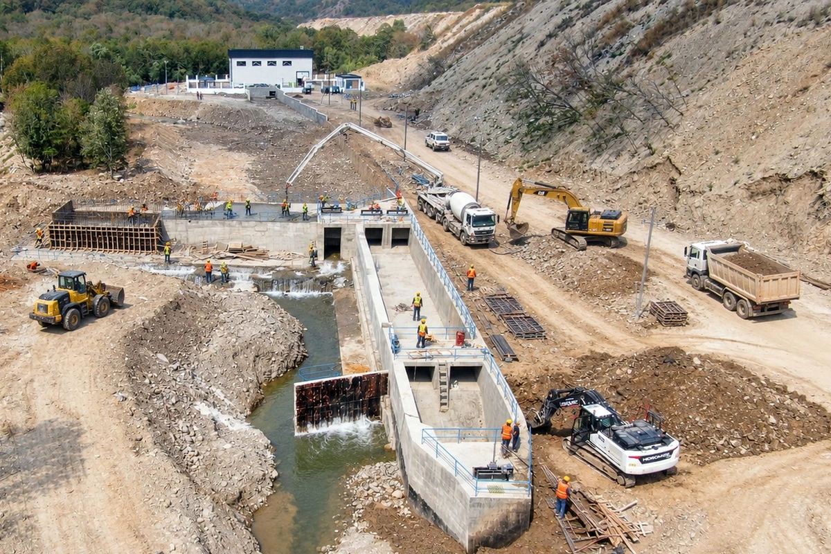 Laçında daha üç su elektrik stansiyası tikilir