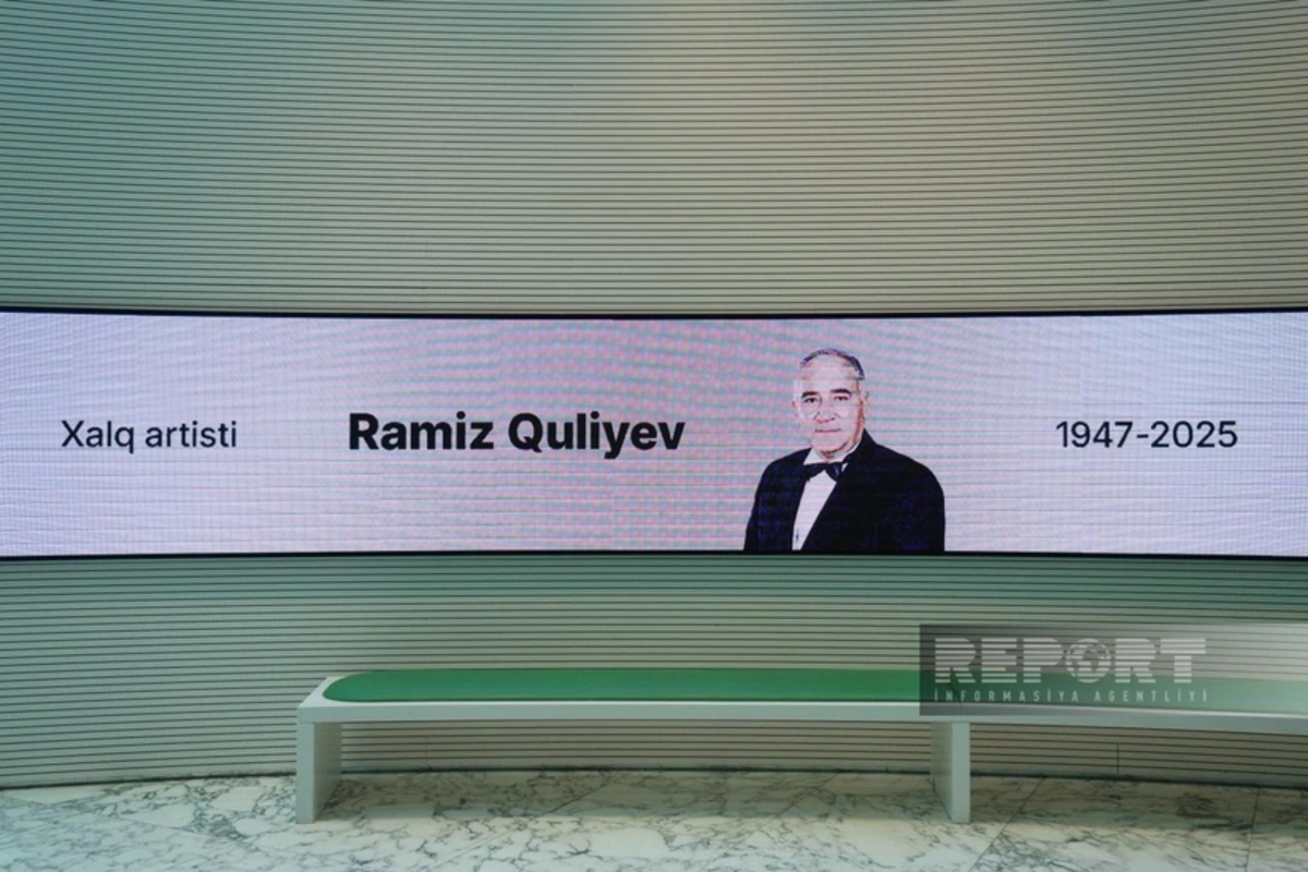 Xalq artisti Ramiz Quliyevlə vida mərasimi keçirilir Xalq artisti Ramiz Quliyevlə vida mərasimi keçirilir