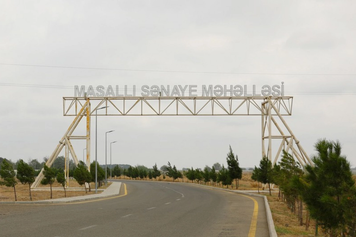 Masallı Sənaye Məhəlləsində indiyə qədər 14 milyon manatlıq məhsul istehsal edilib