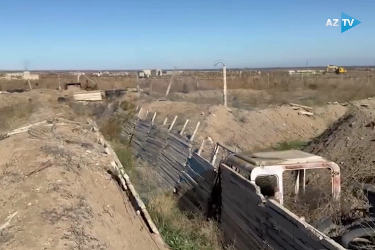 Первые кадры крупным планом разгромленной линии Оганяна Первые кадры крупным планом разгромленной линии Оганяна