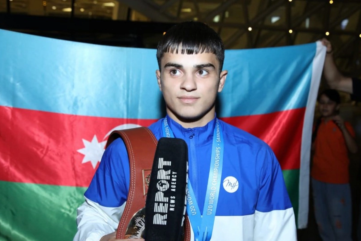 Dünya çempionu olan Azərbaycan güləşçisi: Yarış mənim üçün çox uğurlu alındı