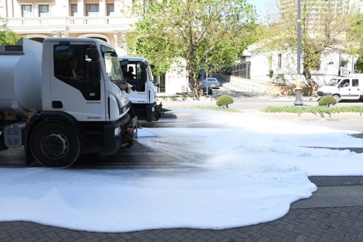 Paytaxtda növbəti genişmiqyaslı təmizlik işləri aparılıb