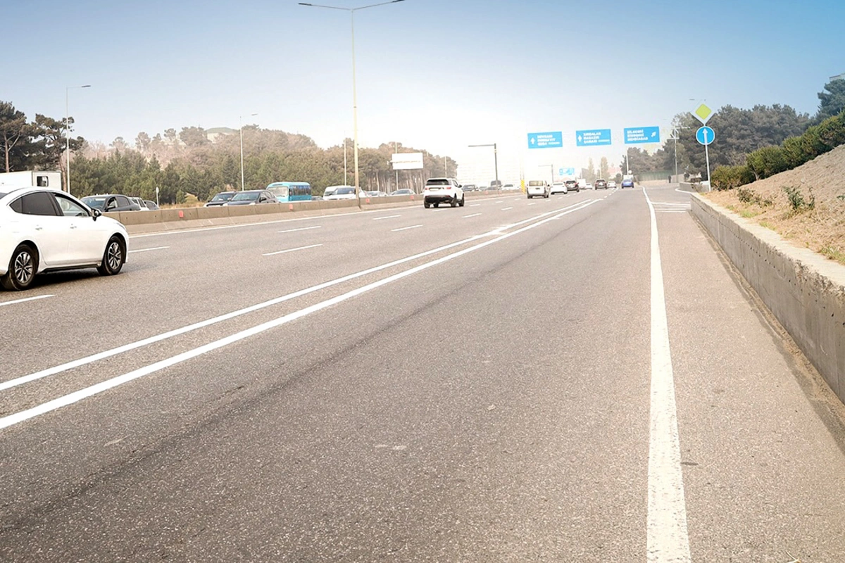 Şamaxinkadan Biləcəriyə qədər xüsusi hərəkət zolağı təşkil edilib