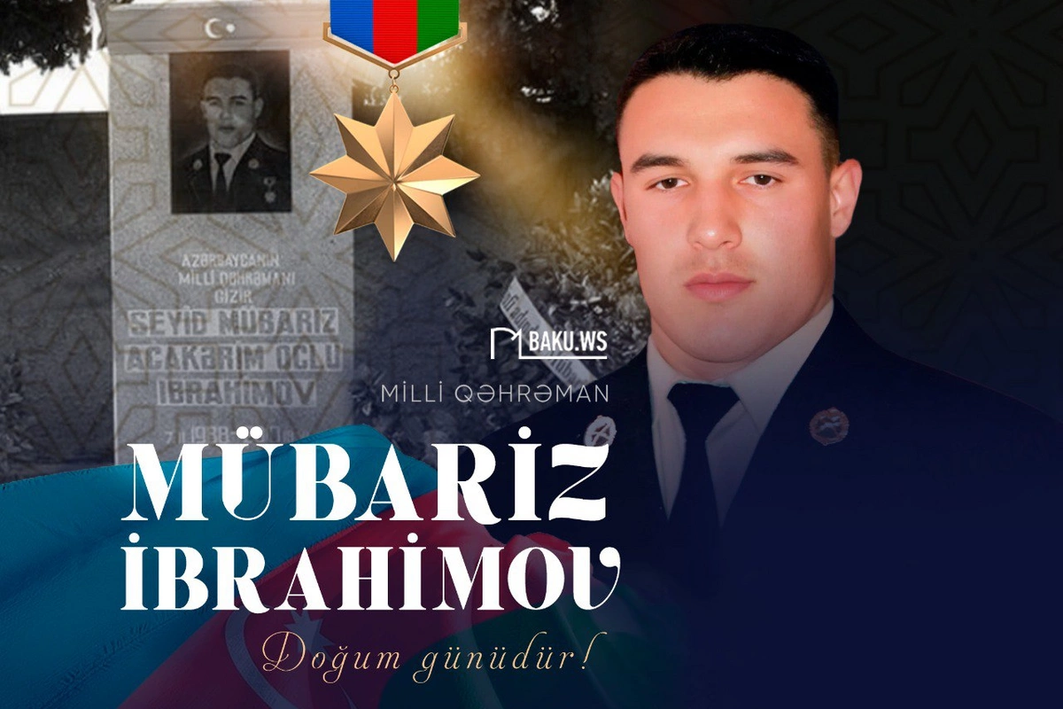 Bu gün Milli Qəhrəman Mübariz İbrahimovun doğum günüdür
