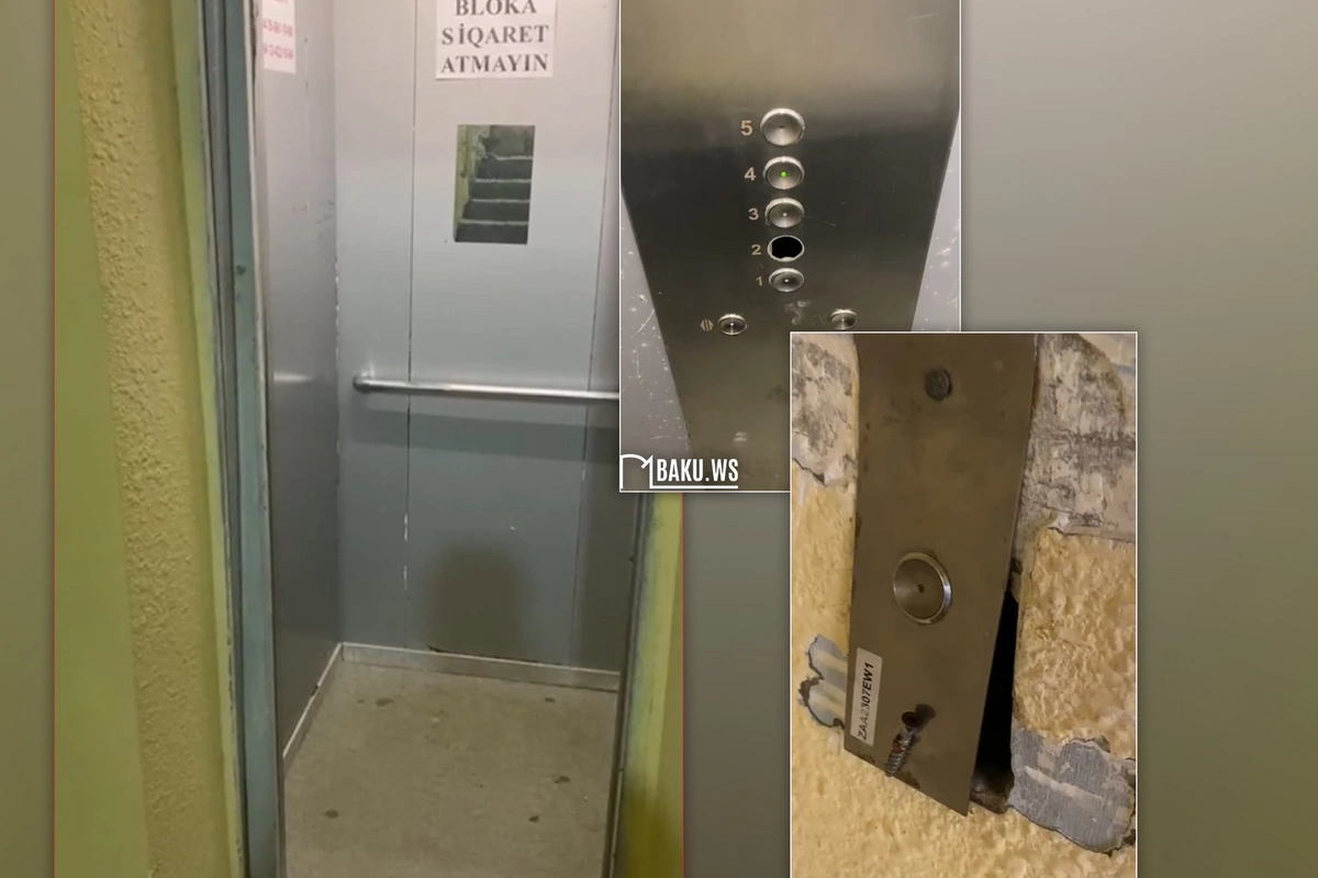 9 mərtəbəli binada lift problemi - ŞİKAYƏT 9 mərtəbəli binada lift problemi - ŞİKAYƏT