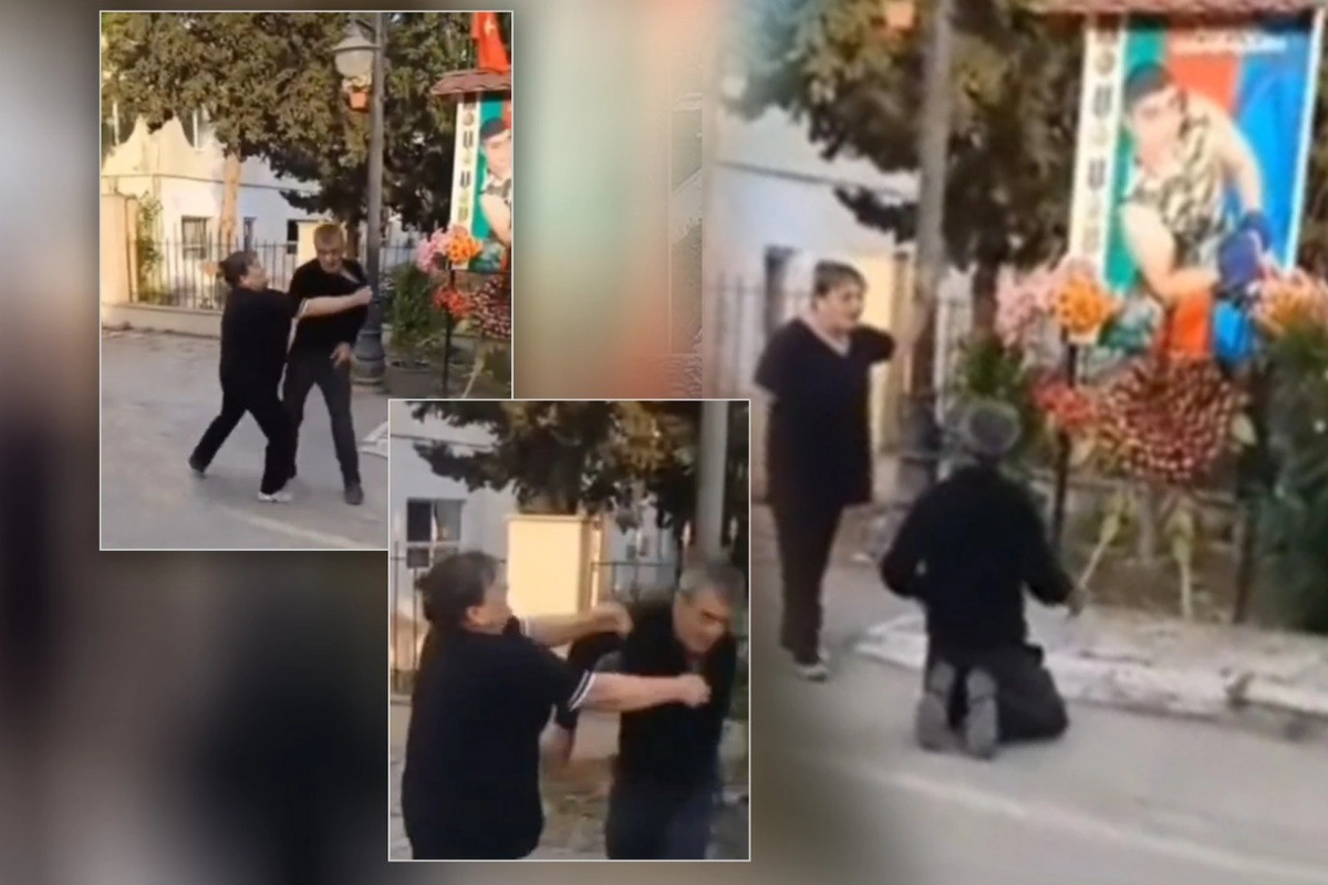 Kişini diz çökdürən şəhid anası ilə bağlı araşdırma aparılır