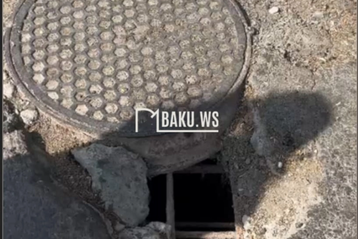 Bakıda daha bir ölüm quyusu - İnsanların həyatı təhlükədədir