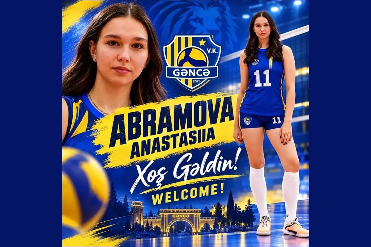 Gəncə rusiyalı voleybolçu Anastasiya Abramovanı heyətinə qatıb