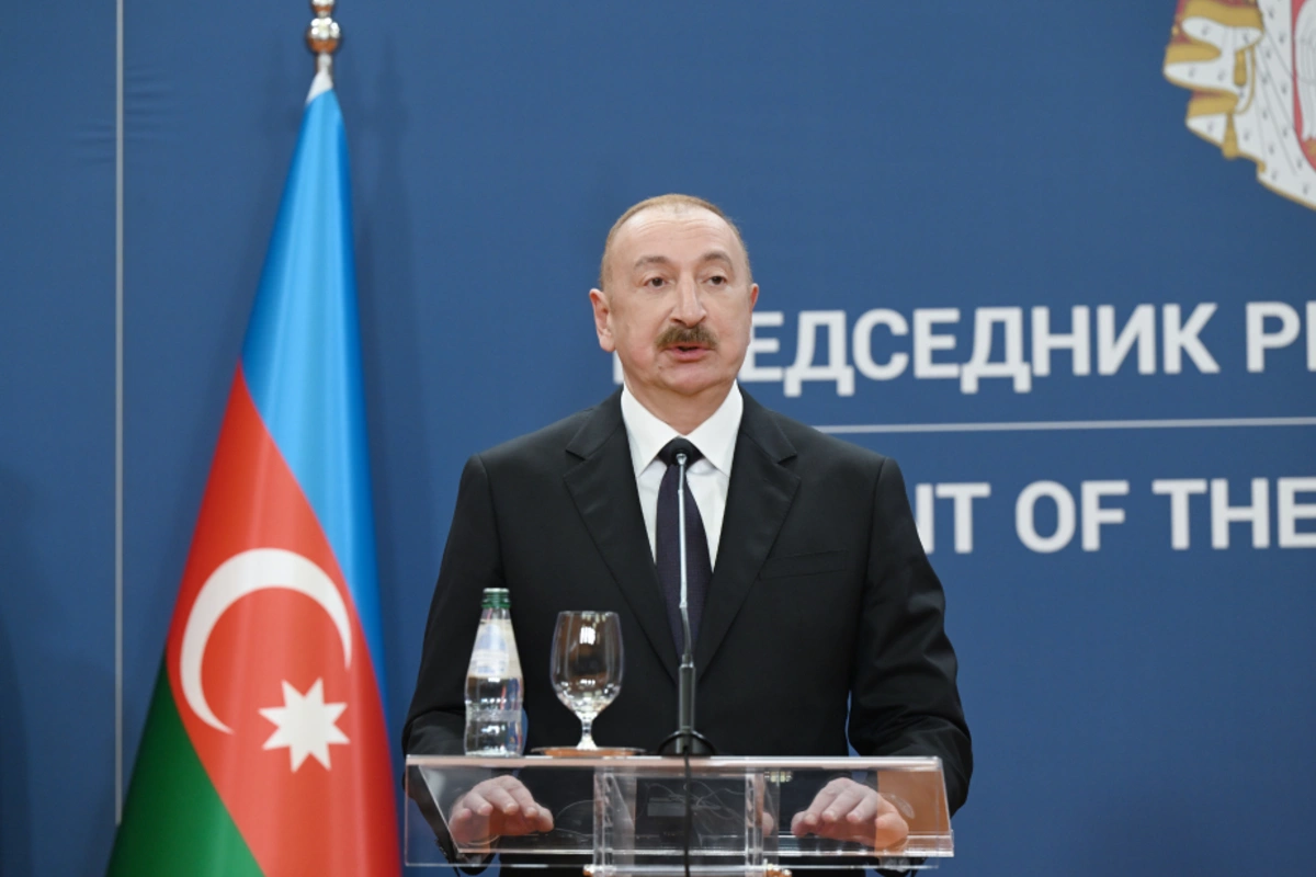 Ильхам Алиев и Александар Вучич выступили с заявлениями для прессы