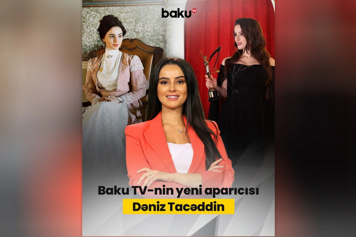 Dəniz Tacəddin Baku TV-nin Yeni Bir Səhər proqramında aparıcı kimi fəaliyyətə başlayıb